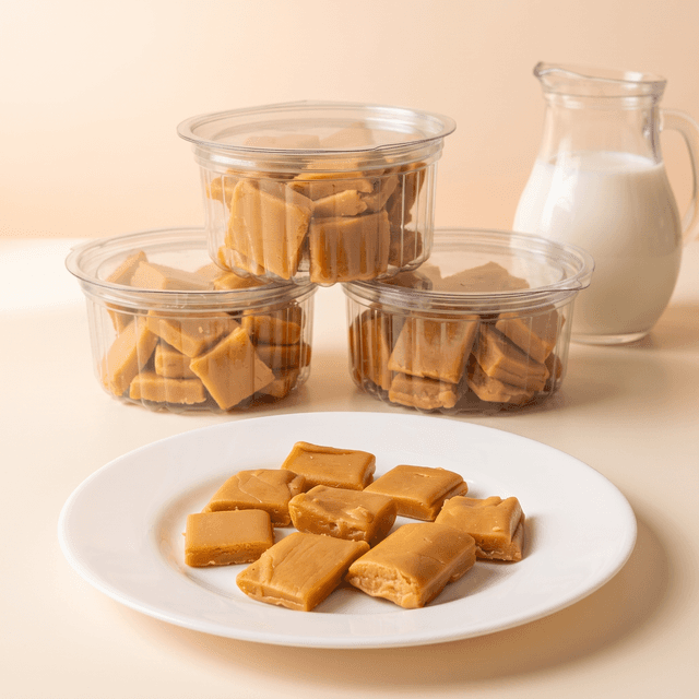 Doce de leite em pedaços